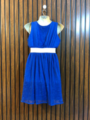 Chest 19  Length 31  Fabric Silk Branded Women's Evening Dress