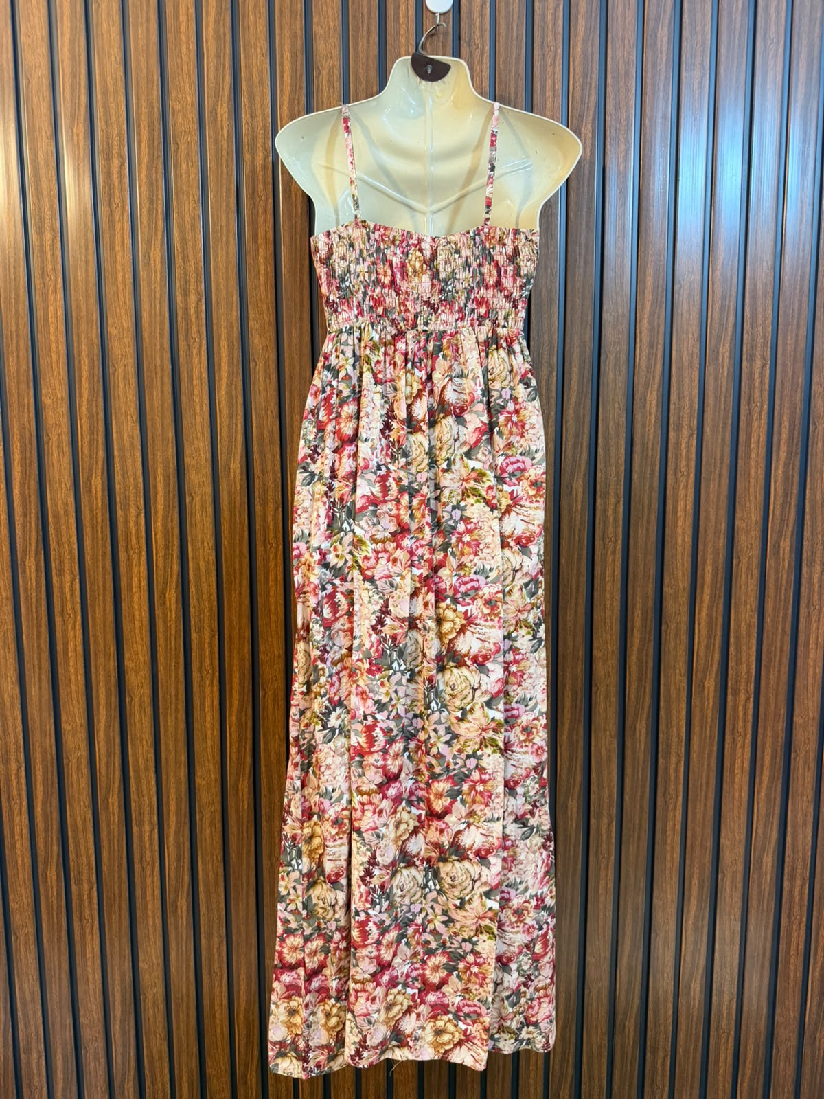 Chest 19  Length 51  Fabric Linen Fashion Long Maxi for Women
