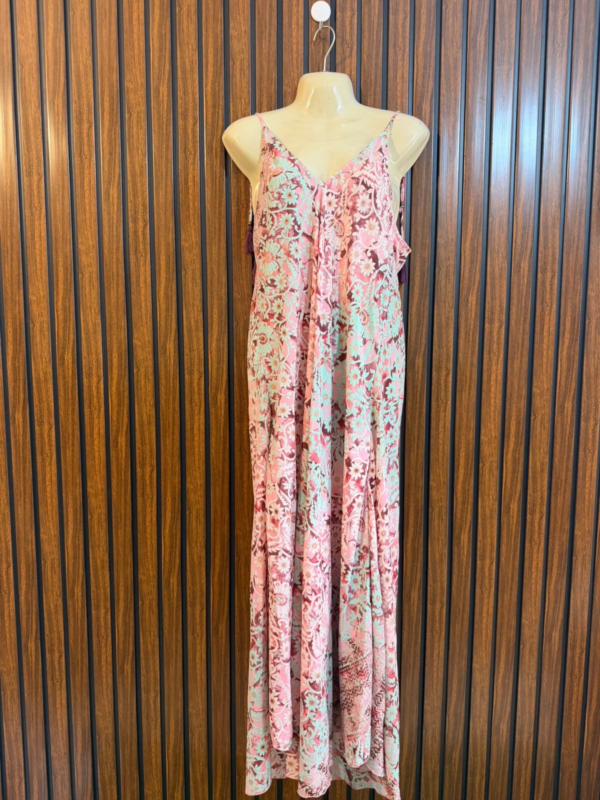 Chest 19  Length 52  Fabric Silk Trendy Western Long Maxi