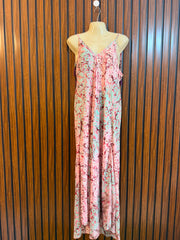 Chest 19  Length 52  Fabric Silk Trendy Western Long Maxi