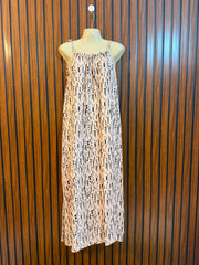Chest 20  Length 49  Fabric Silk Western Fashion Long Maxi