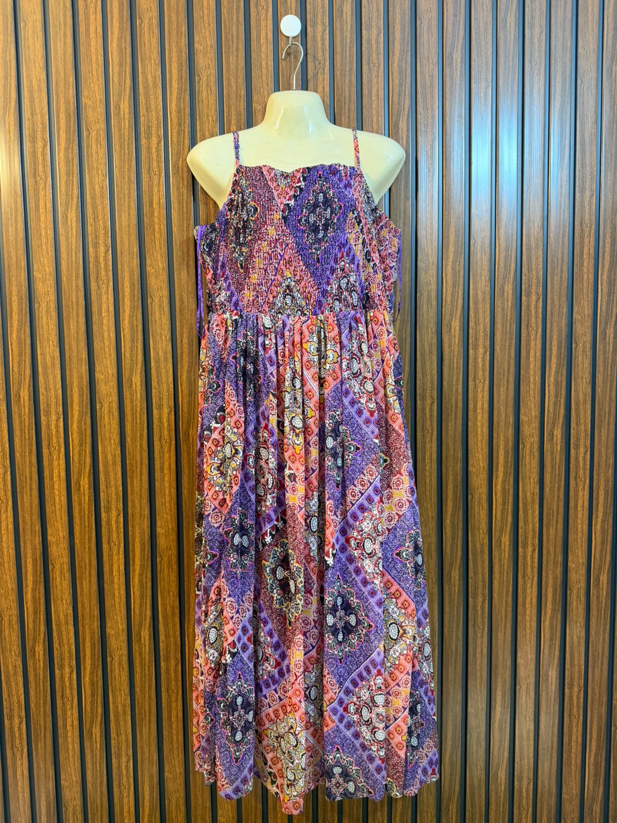 Chest 22  Length 46  Fabric Chiffon Women's Fashion Maxi Dress