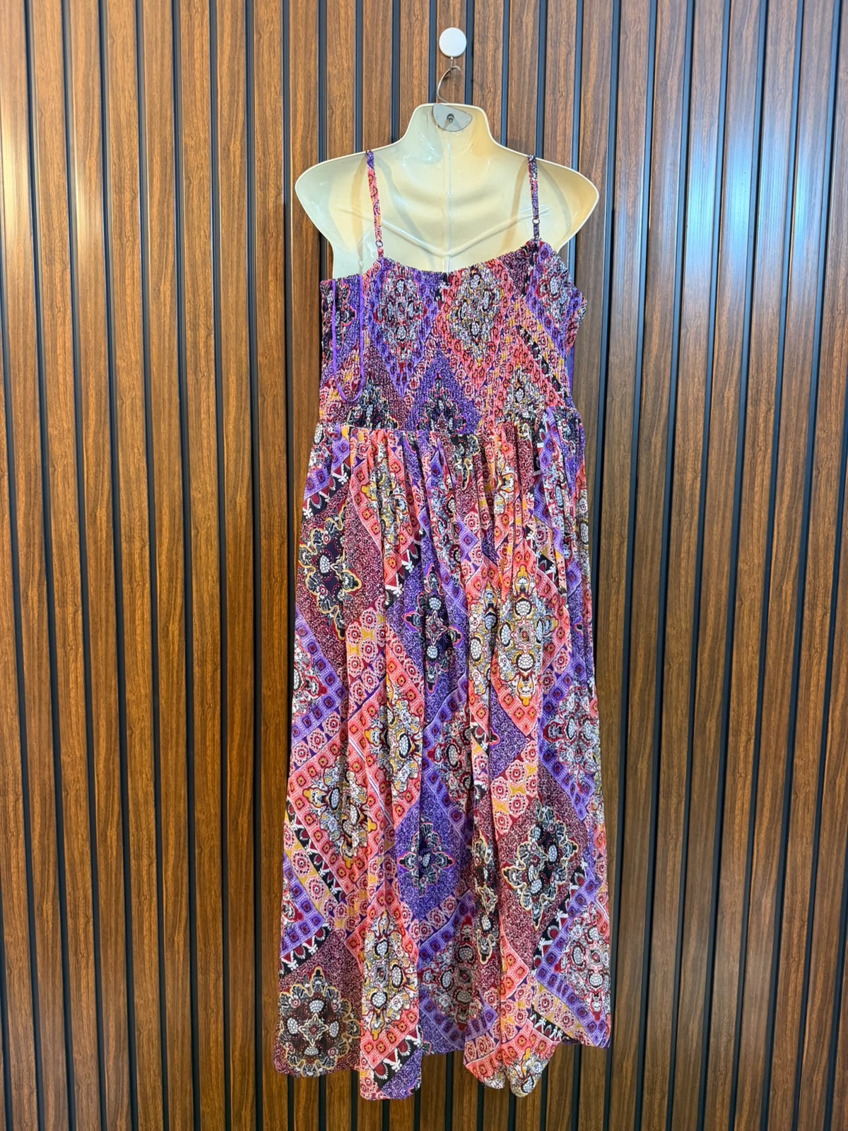 Chest 22  Length 46  Fabric Chiffon Women's Fashion Maxi Dress