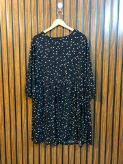 Chest 23  Length 36  Fabric Silk Jersey Trendy Women's Long Top