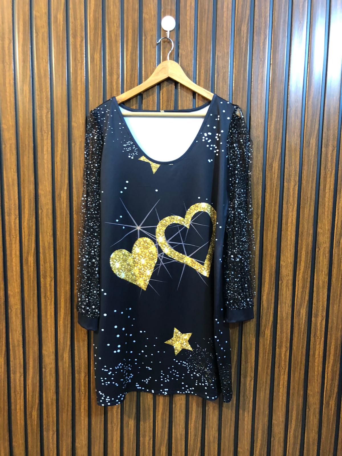 Chest 22  Length 34  Fabric Silk Jersey Women's Everyday Long Top