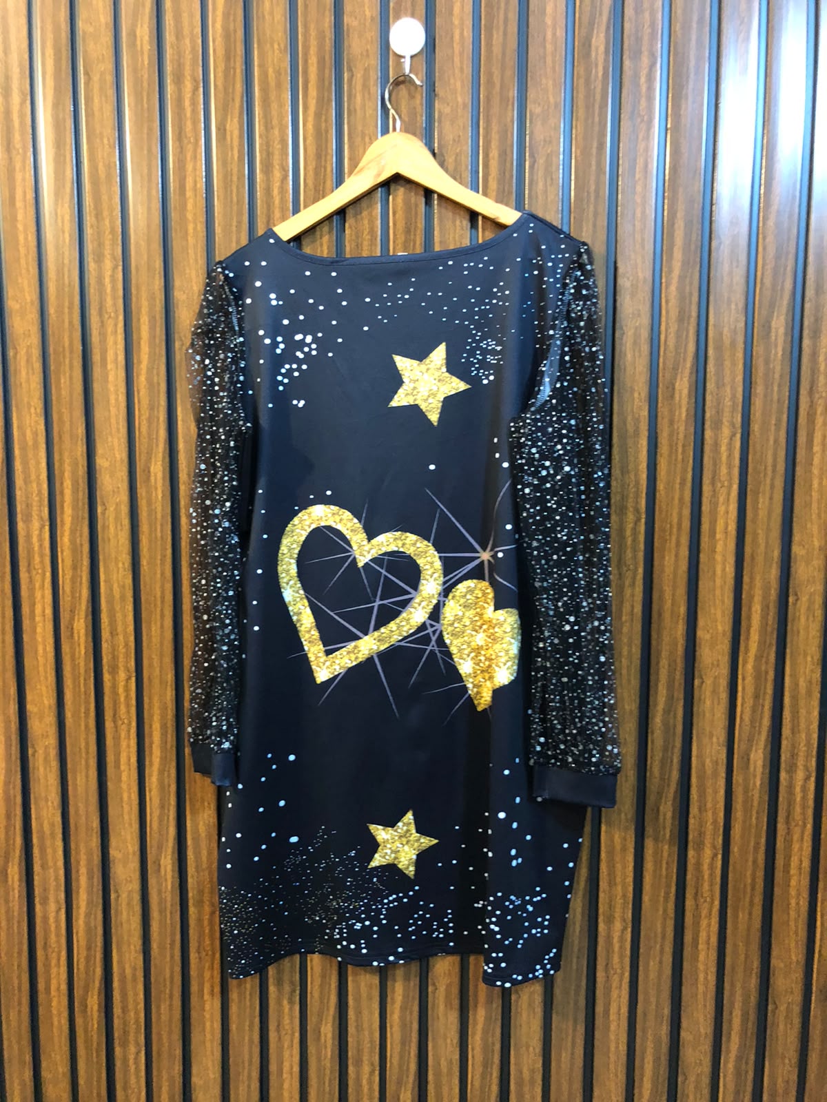 Chest 22  Length 34  Fabric Silk Jersey Women's Everyday Long Top