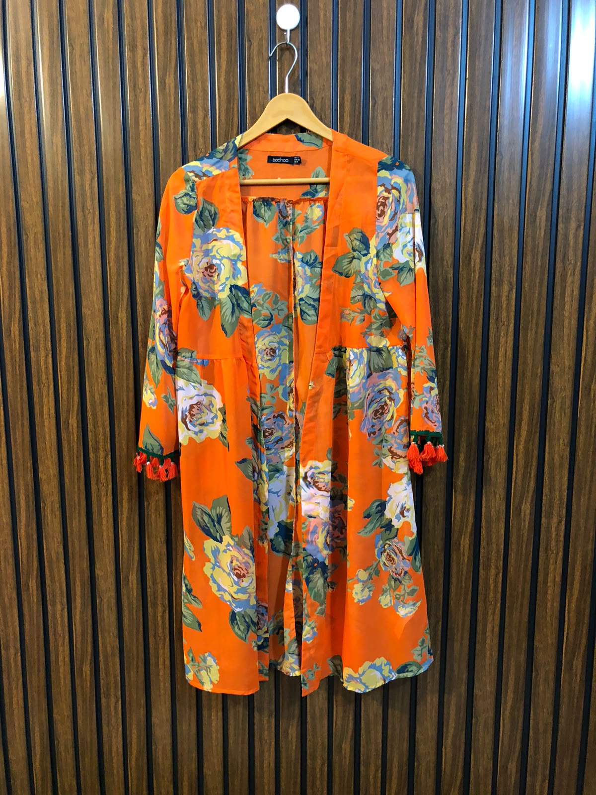 Chest Small  Length 36  Fabric Chiffon Women's Long Shrug Collection