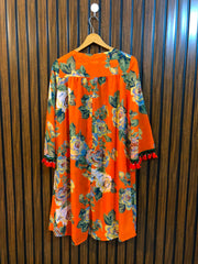 Chest Small  Length 36  Fabric Chiffon Women's Long Shrug Collection