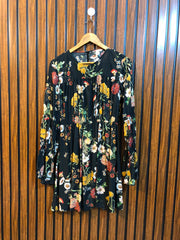 Chest 18  Length 32  Fabric Linen Stylish Women's Long Top