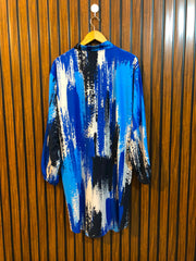 Chest 22  Length 37  Fabric Silk Women's Premium Long Top