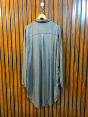 Chest 22  Length 39 To 41  Fabric Linen Branded Ladies Fashion Top