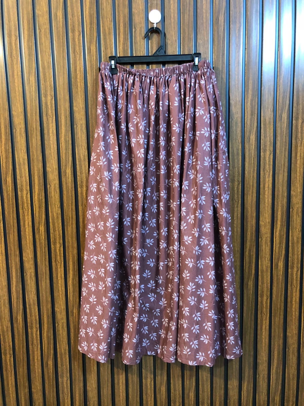 Waist 34  Length 37  Fabric Cotton Silk Women's Casual Skirt