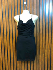 Chest 18  Length 28  Fabric Net Women's Premium Mini Dress