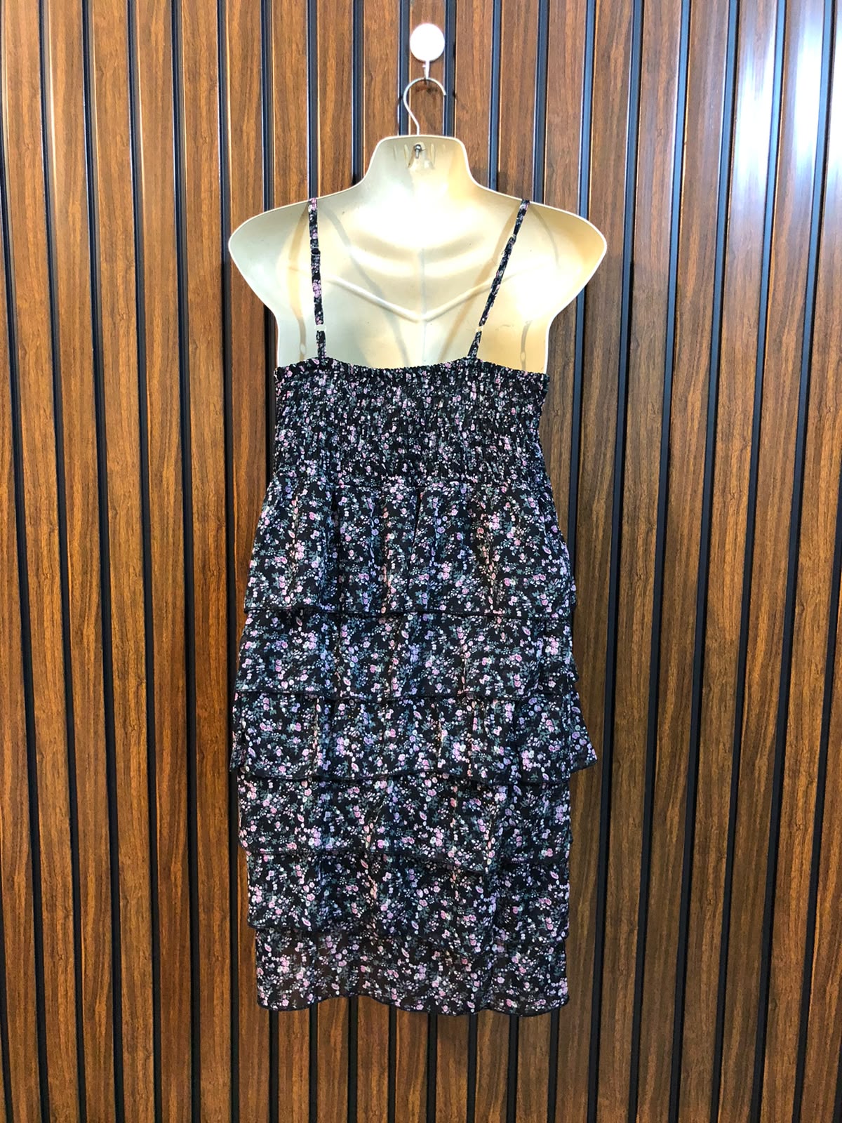 Chest 20  Length 31  Fabric Chiffon Branded Western Mini Dress