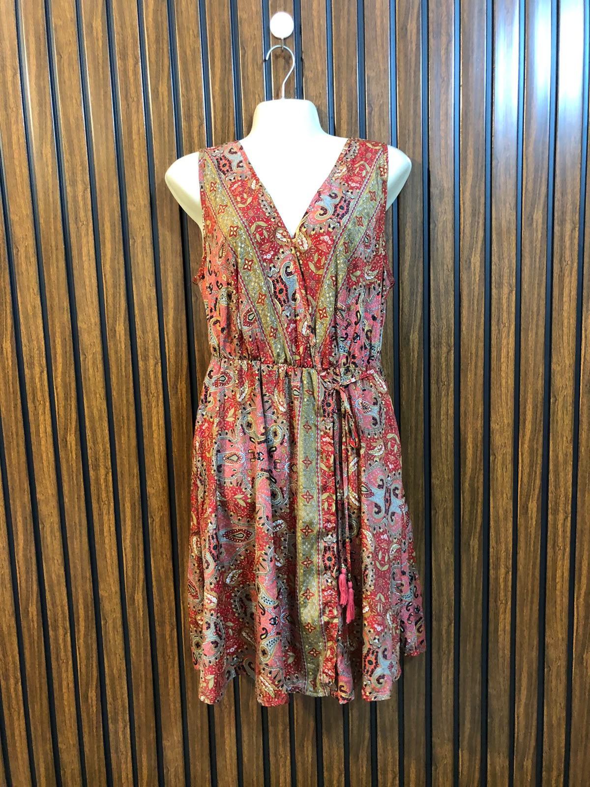 Chest 20  Length 35  Fabric Silk Women's Luxury Mini Dress
