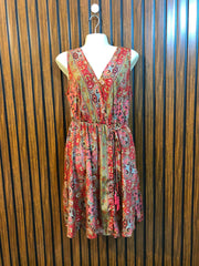 Chest 20  Length 35  Fabric Silk Women's Luxury Mini Dress