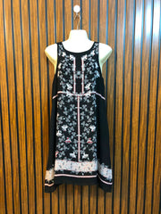 Chest 19  Length 32  Fabric Chiffon Women's Classy Mini Dress