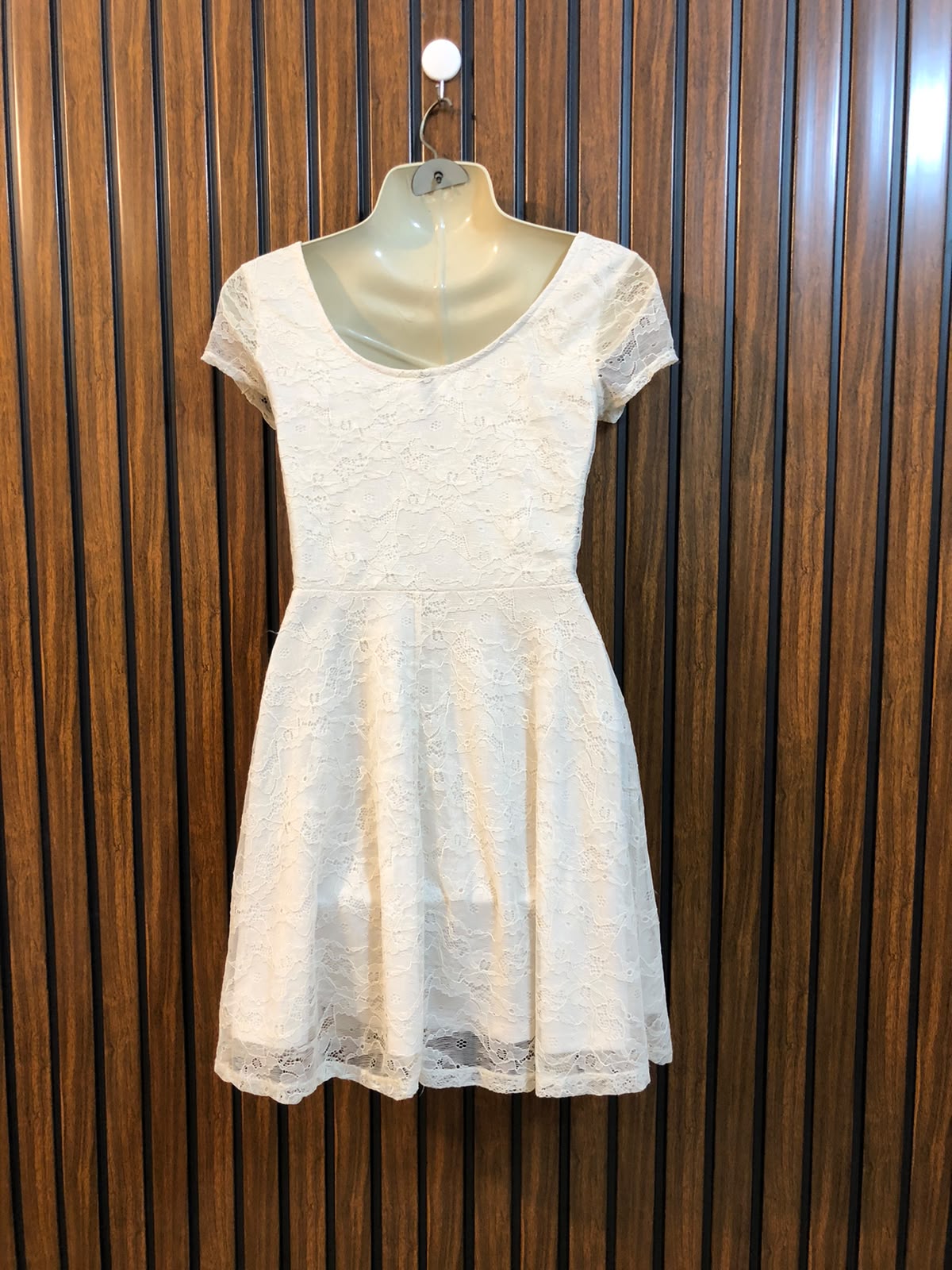 Chest 17  Length 29  Fabric Net Women's Beautiful Mini Dress