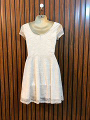 Chest 17  Length 29  Fabric Net Women's Beautiful Mini Dress