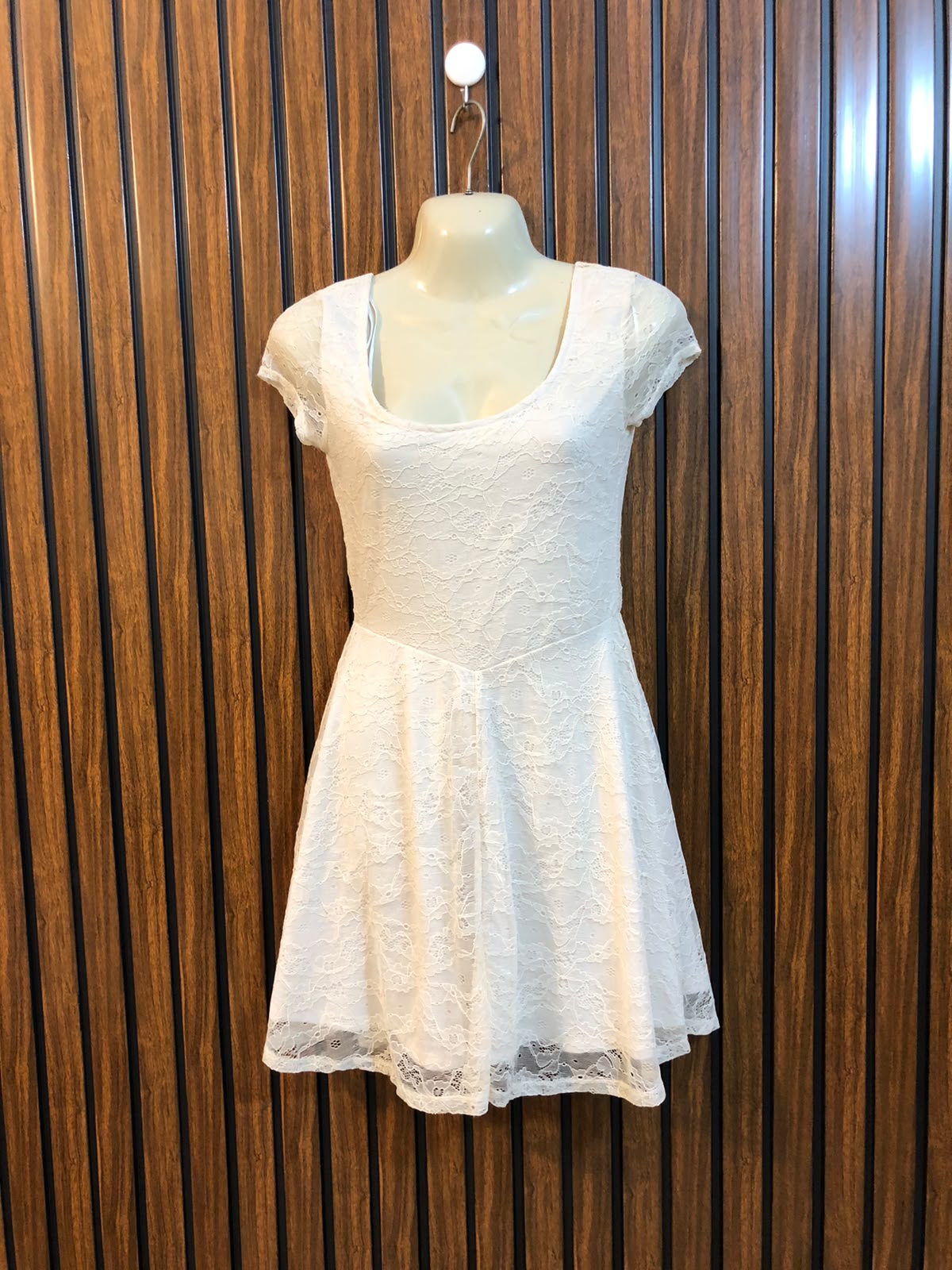 Chest 17  Length 29  Fabric Net Women's Beautiful Mini Dress