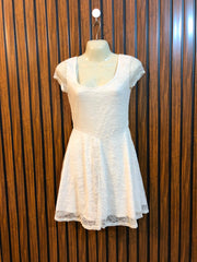 Chest 17  Length 29  Fabric Net Women's Beautiful Mini Dress