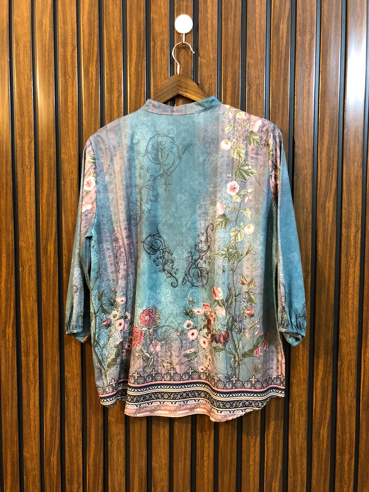Chest 20  Length 25  Fabric silk Premium Women's Full Sleeve Top
