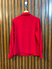 Chest 20  Length 23  Fabric silk Women's Branded Top Full Sleeve