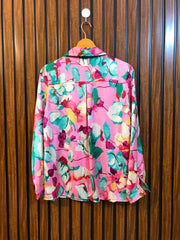 Chest 18  Length 25  Fabric silk Ladies Branded Full Sleeve Top