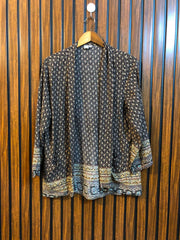 Chest Large  Length 27  Fabric Linen Women's Classic Full Sleeve Shrug