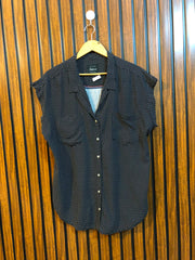 Chest 23  Length 27  Fabric Linen Western Branded Women's Summer Half Sleeve Top