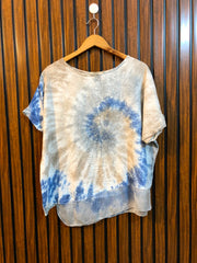 Chest 22  Length 27  Fabric Cotton Branded Women's Summer Half Sleeve Top