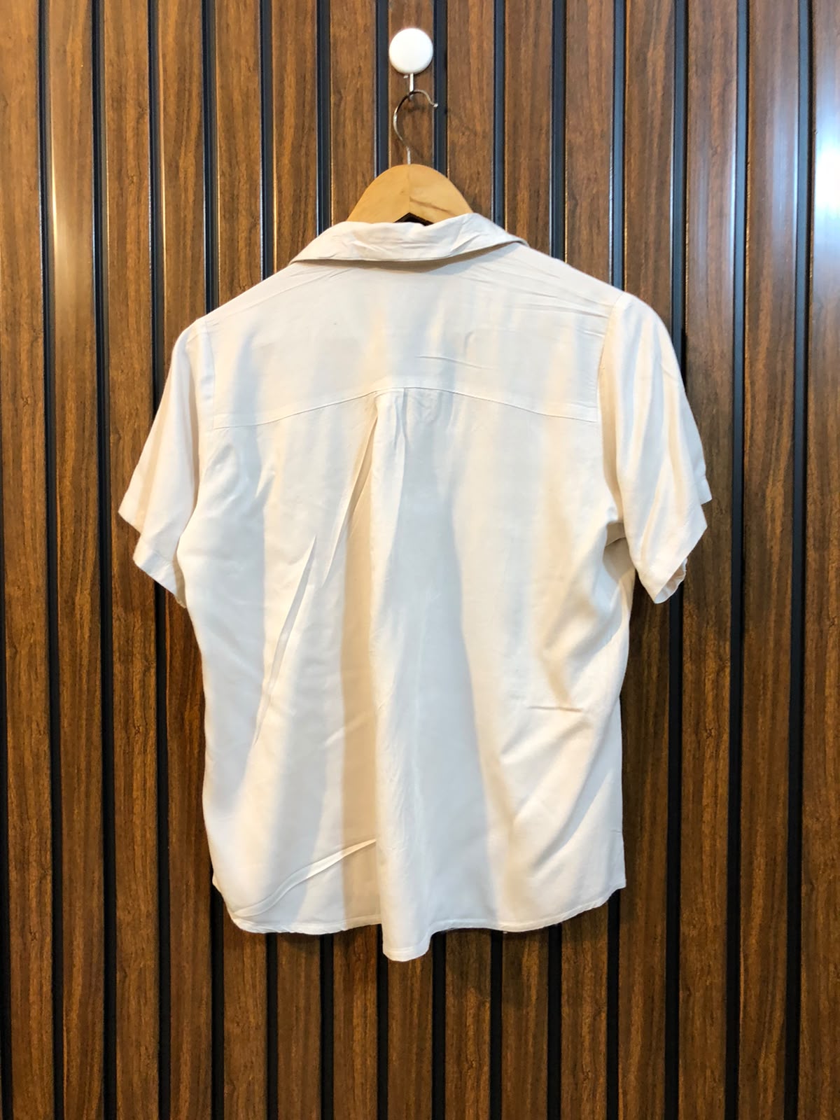 Chest 19  Length 22  Fabric Linen Women's Summer Half Sleeve Top Online