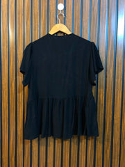 Chest 19  Length 23  Fabric Linen Western Women's Everyday Summer Top