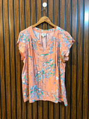 Chest 25  Length 26  Fabric Cotton Premium Women's Summer Half Sleeve Top