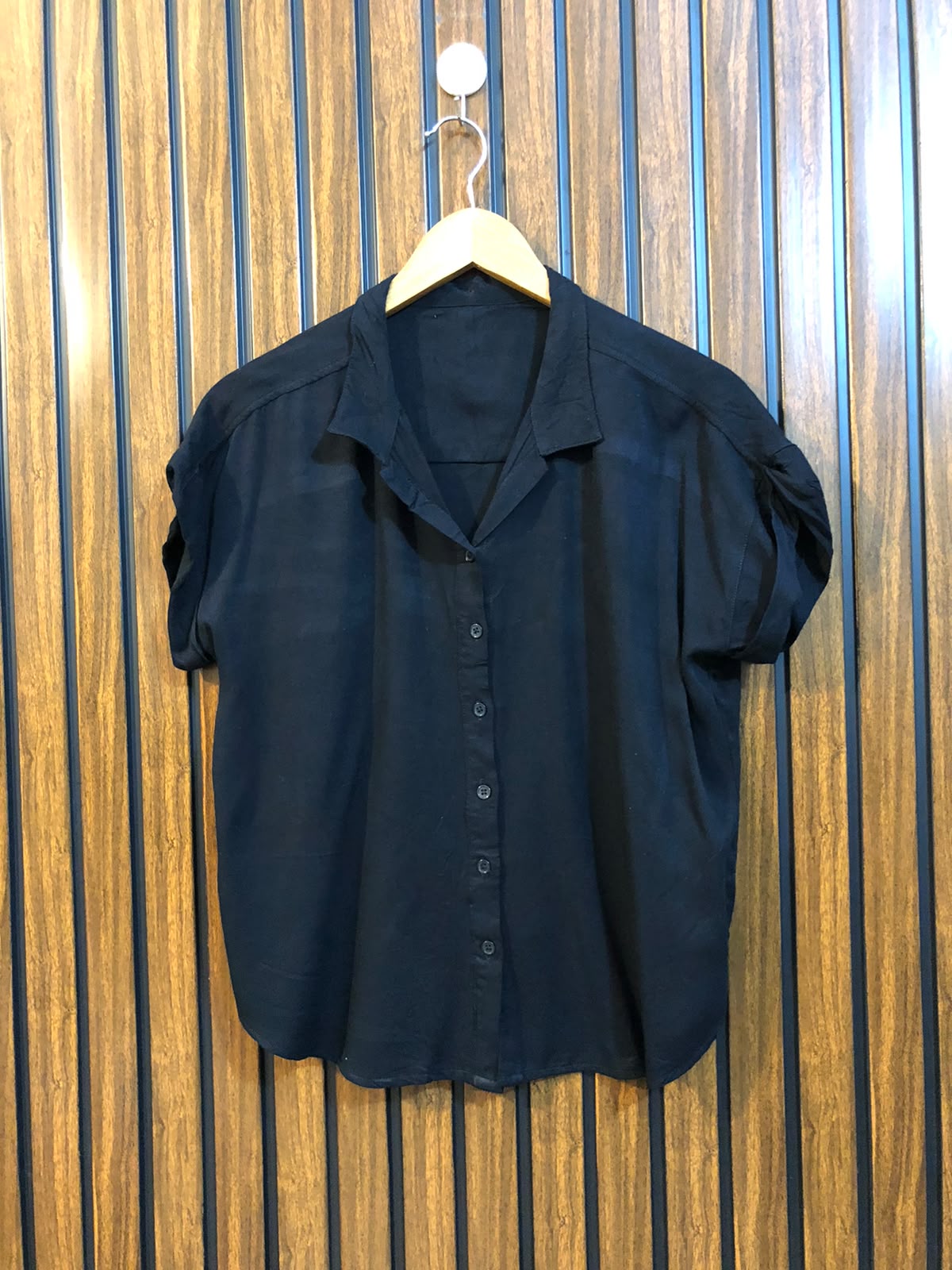 Chest 20  Length 22  Fabric Linen Women's Summer Fashion Top