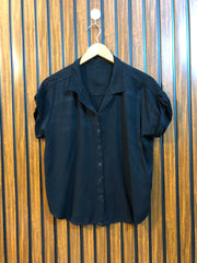 Chest 20  Length 22  Fabric Linen Women's Summer Fashion Top