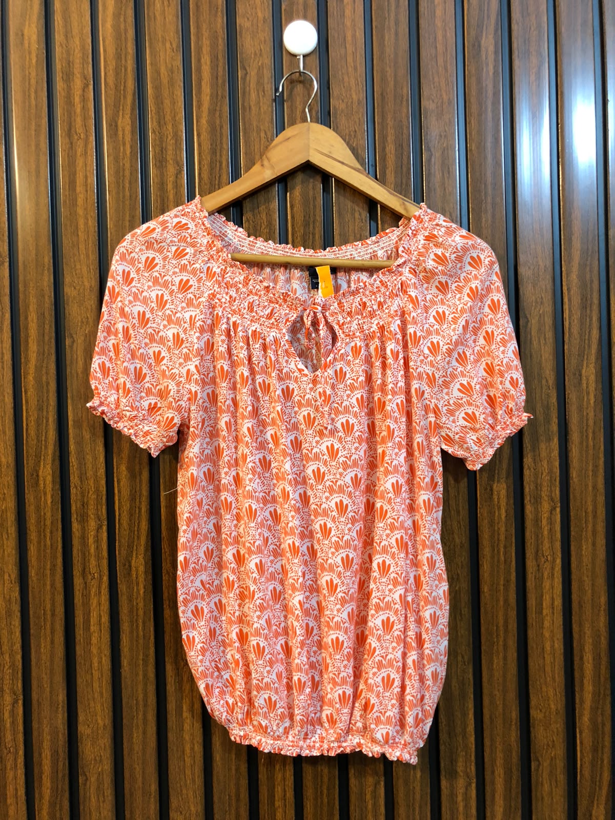 Chest 18  Length 21  Fabric Linen Women's Daily Wear Summer Top