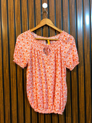 Chest 18  Length 21  Fabric Linen Women's Daily Wear Summer Top