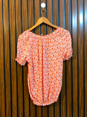 Chest 18  Length 21  Fabric Linen Women's Daily Wear Summer Top