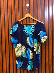 Chest 22  Length 21 To 23  Fabric Linen Women's Summer Top for Everyday Wear