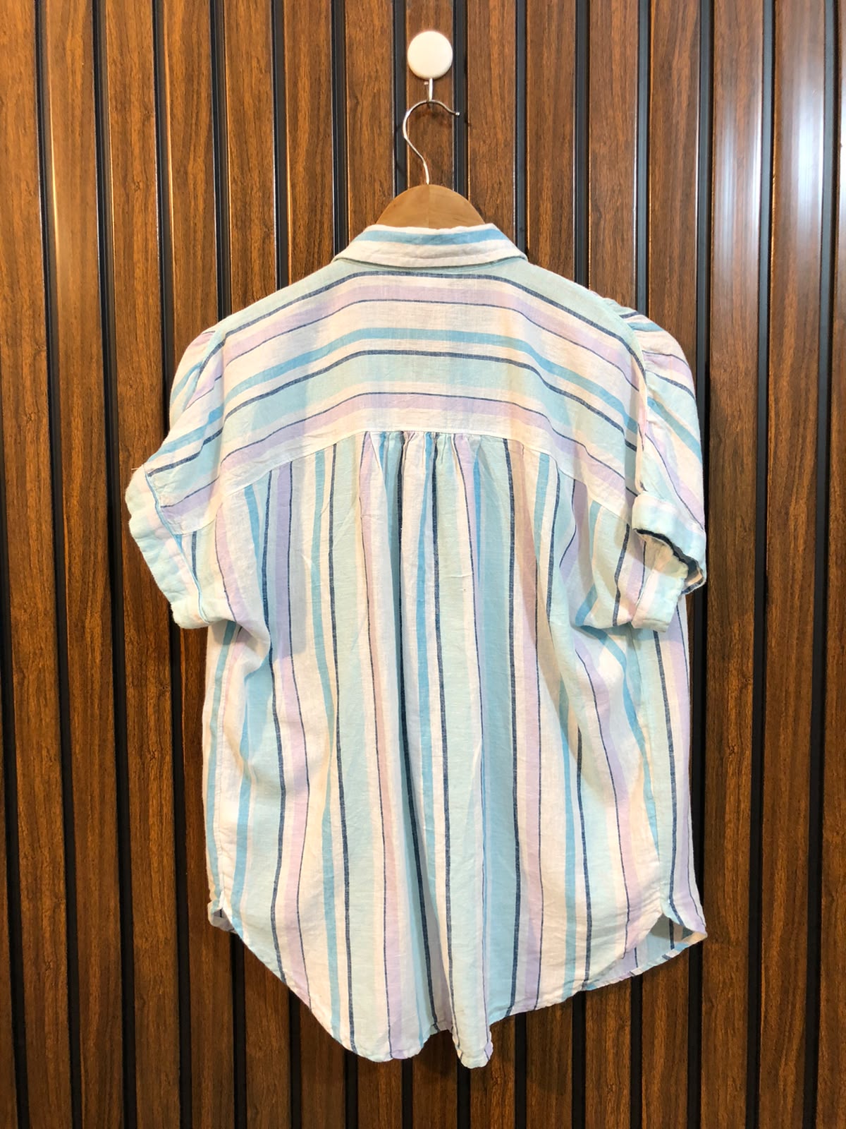 Chest Small Baggy Style  Length 25 To 26  Fabric Cotton Women's Branded Summer Collection Top