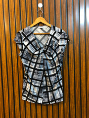 Chest 21  Length 26  Fabric Silk Jersey Women's Summer Wardrobe Top