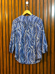 Chest 19  Length 24 To 26  Fabric Cotton Silk Branded Women's Casual Top