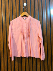 Chest 17  Length 21  Fabric Linen Women's Trendy Summer Top