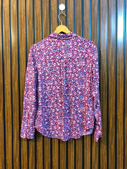 Chest 17  Length 24  Fabric Linen Women's Elegant Full Sleeve Top