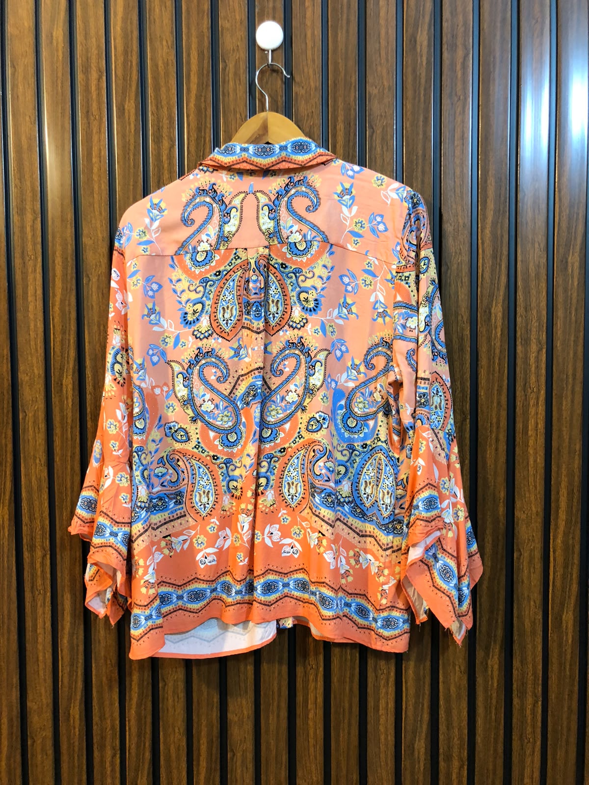 Chest 21  Length 25  Fabric Linen Women's Western Wear Top