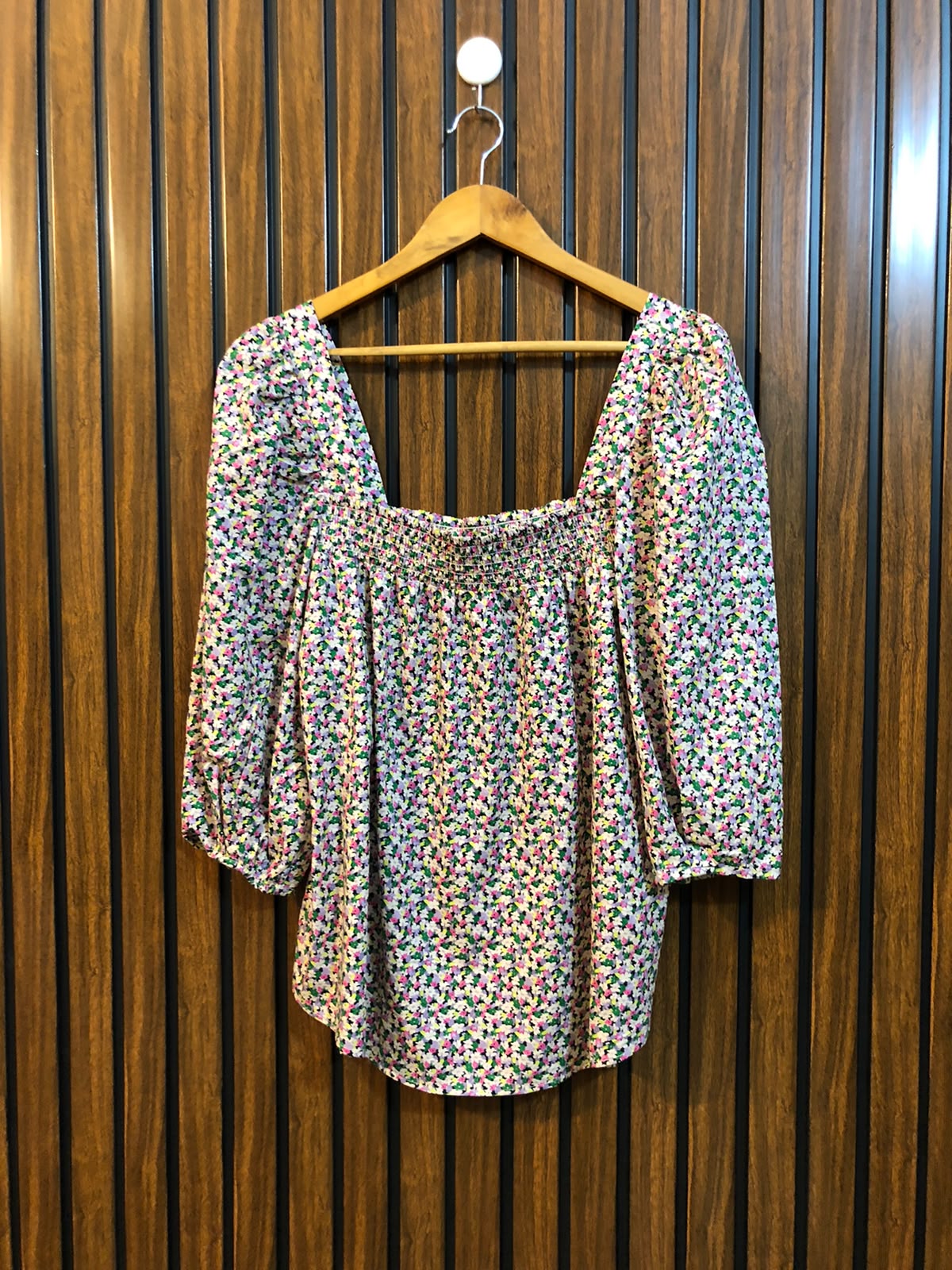 Chest Large  Length 25  Fabric Cotton Silk Women's Premium Casual Top