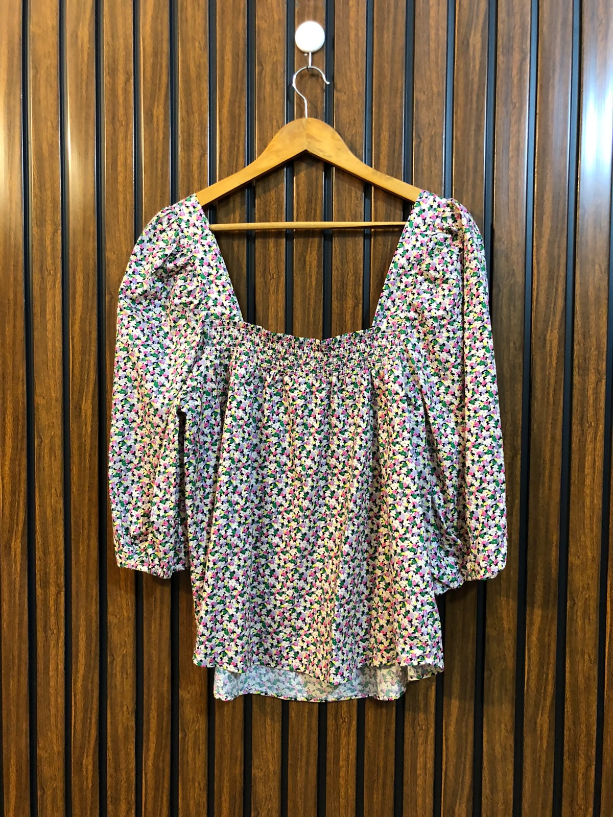 Chest Large  Length 25  Fabric Cotton Silk Women's Premium Casual Top