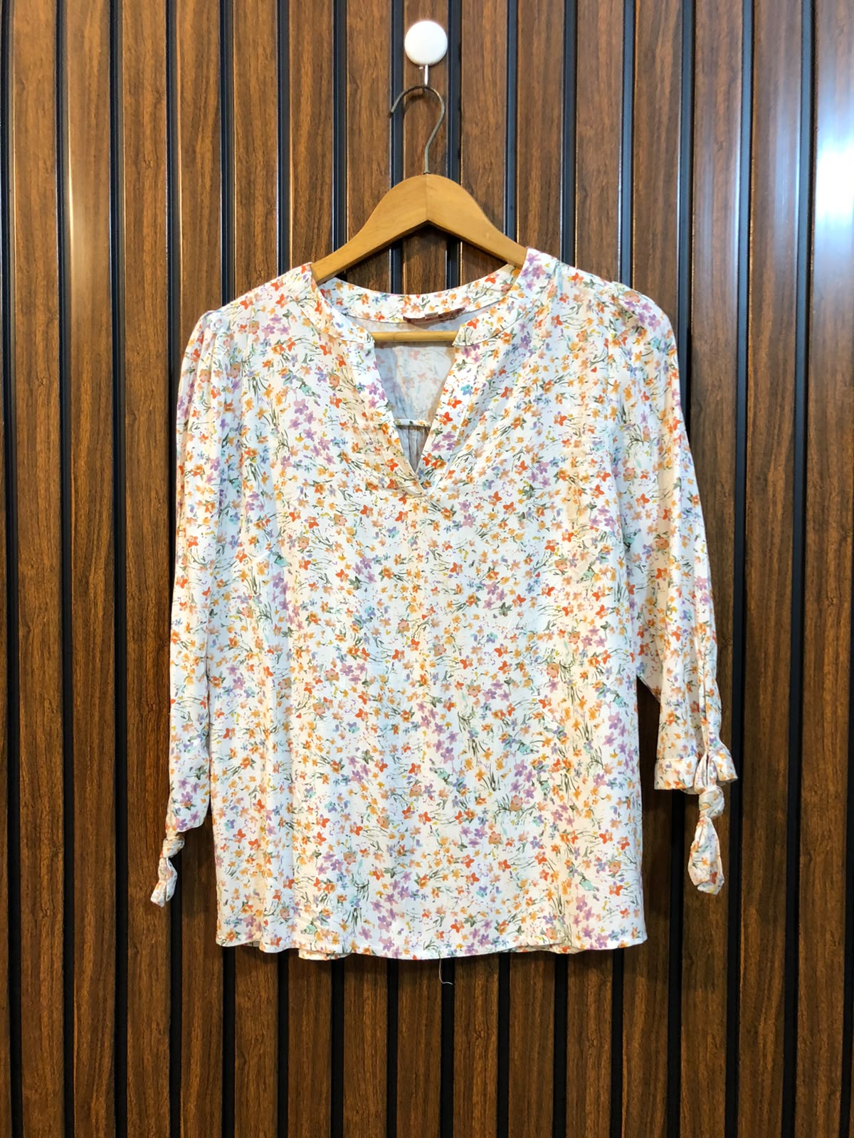 Chest 17  Length 23  Fabric Linen Women's Summer Clothing Top