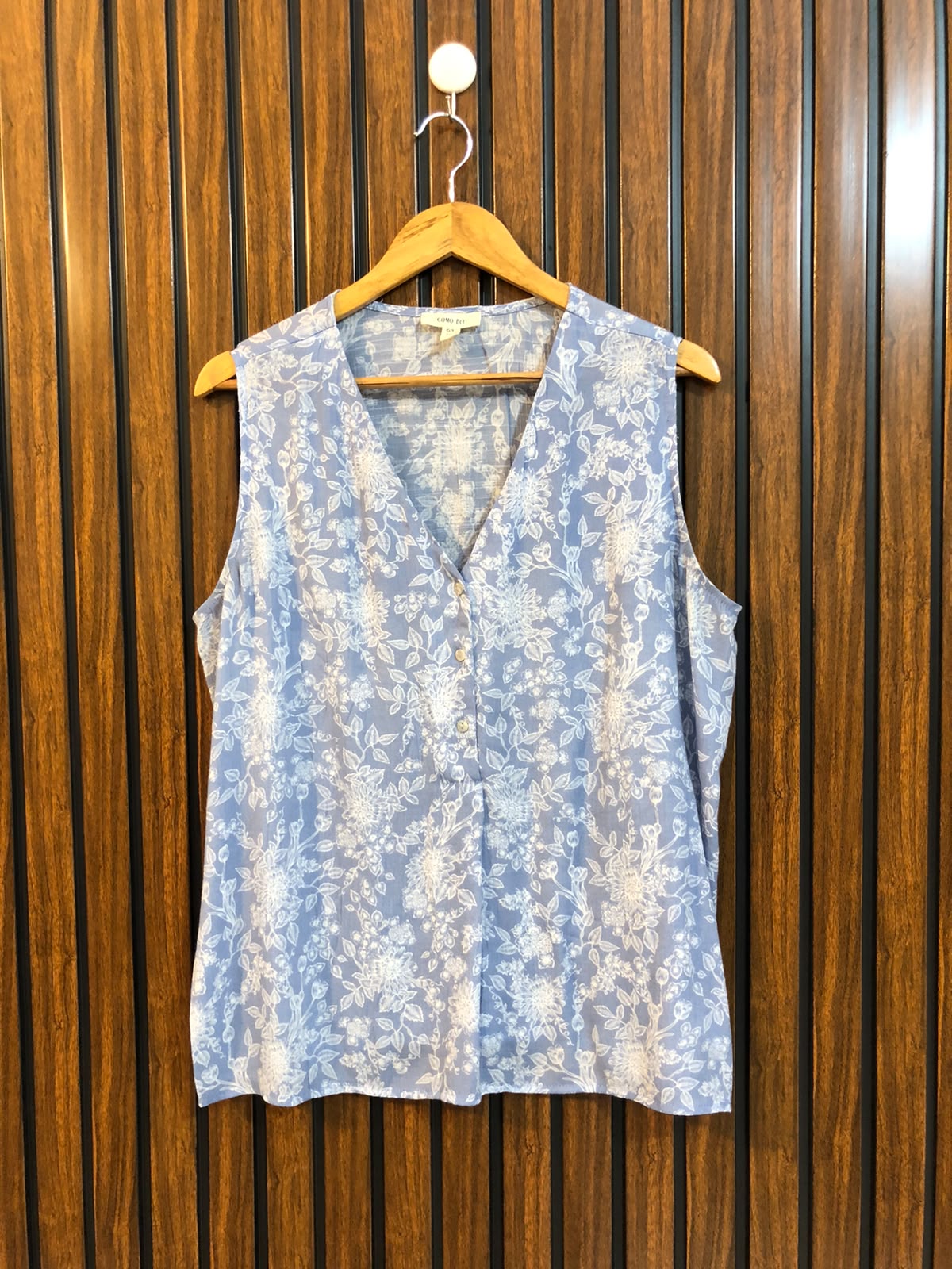 Chest 21  Lenght 24  Fabric cotton silk Chic Western Sleeve Top